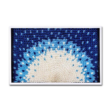 The peacock tail 3D Paper Artwork Wall Art With Frame